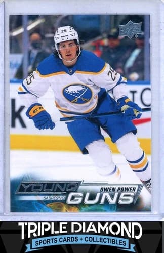 2022-23 Upper Deck Series 1 Hockey Young Guns Owen Power Rookie Card #228