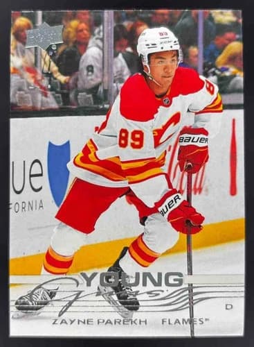 2025-26 Upper Deck Series 1 Hockey Young Guns Zayne Parekh Rookie Card #236