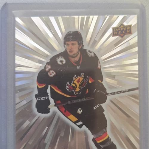2023-24 Upper Deck Series 1 Hockey Young Guns Jakob Pelletier Rookie Card #208