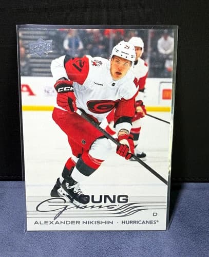 2025-26 Upper Deck Series 2 Hockey Young Guns Alexander Nikishin Rookie Card #461