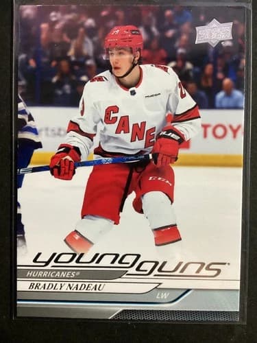 2024-25 Upper Deck Series 1 Hockey Young Guns Bradly Nadeau Rookie Card #208