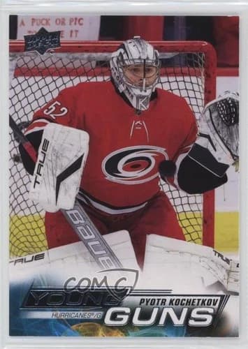 2022-23 Upper Deck Series 1 Hockey Young Guns Pyotr Kochetkov Rookie Card #224