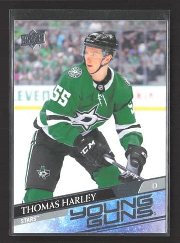 2020-21 Upper Deck Series 1 Hockey Young Guns Thomas Harley Rookie Card #227