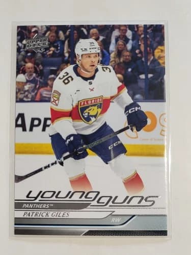 2024-25 Upper Deck Series 2 Hockey Young Guns Patrick Giles Rookie Card #476