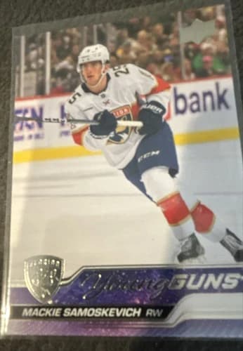 2023-24 Upper Deck Series 2 Hockey Young Guns Mackie Samoskevich Rookie Card #464