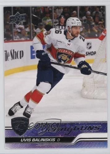 2023-24 Upper Deck Series 2 Hockey Young Guns Uvis Balinskis Rookie Card #476