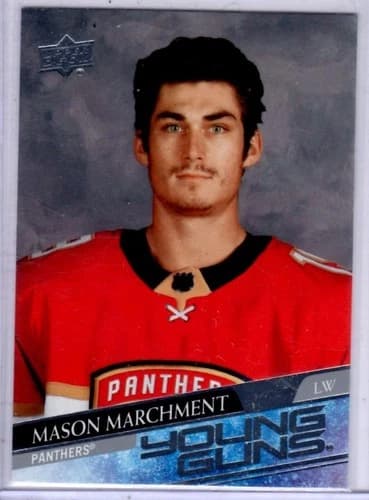 2020-21 Upper Deck Series 2 Hockey Young Guns Mason Marchment Rookie Card #457