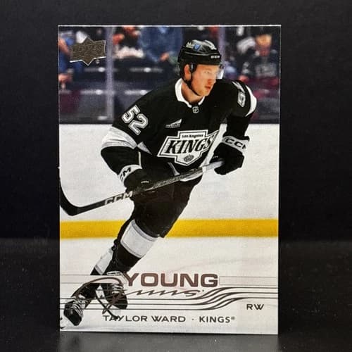 2025-26 Upper Deck Series 2 Hockey Young Guns Taylor Ward Rookie Card #483