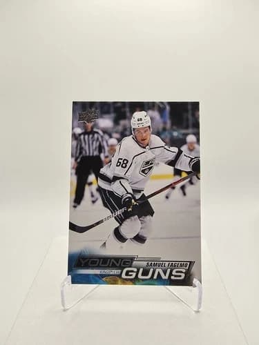 2022-23 Upper Deck Series 1 Hockey Young Guns Samuel Fagemo Rookie Card #211