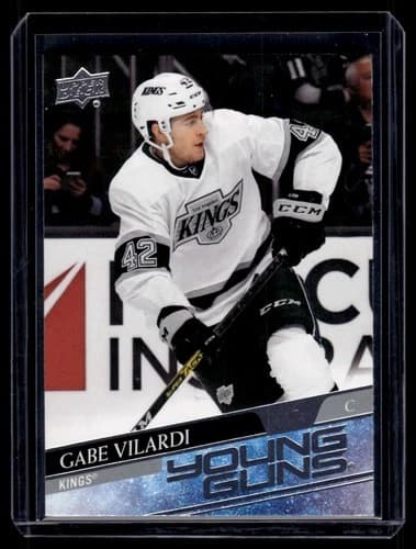 2020-21 Upper Deck Series 1 Hockey Young Guns Gabe Vilardi Rookie Card #215
