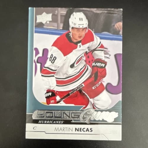 2017-18 Upper Deck Series 2 Hockey Young Guns Martin Necas Rookie Card #464