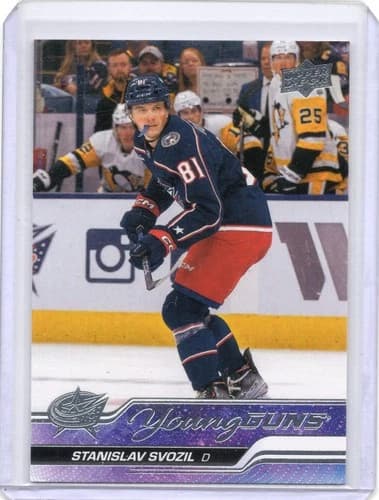2023-24 Upper Deck Series 2 Hockey Young Guns Stanislav Svozil Rookie Card #461