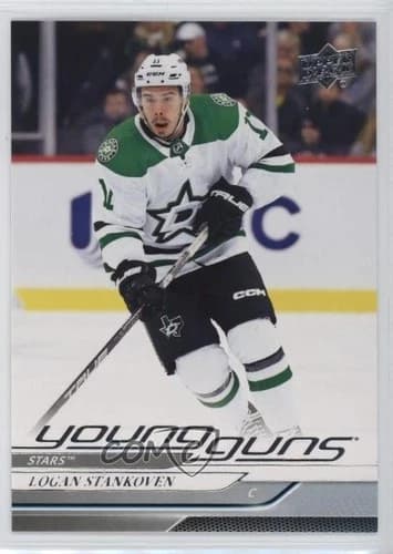 2024-25 Upper Deck Series 1 Hockey Young Guns Logan Stankoven Rookie Card #244