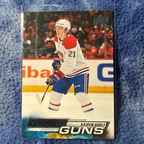 2022-23 Upper Deck Series 2 Hockey Young Guns Kaiden Guhle Rookie Card #480