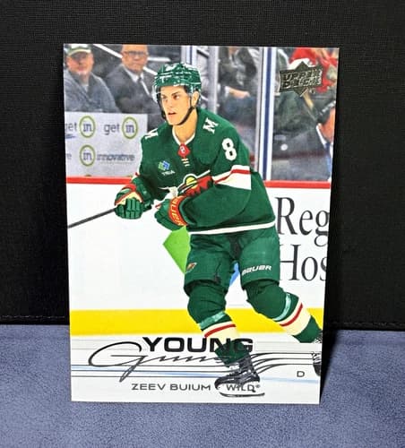 2025-26 Upper Deck Series 2 Hockey Young Guns Zeev Buium Rookie Card #486