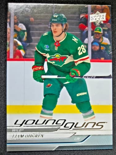 2024-25 Upper Deck Series 1 Hockey Young Guns Liam Ohgren Rookie Card #248