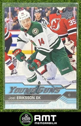 2016-17 Upper Deck Series 2 Hockey Young Guns Joel Eriksson Ek Rookie Card #459