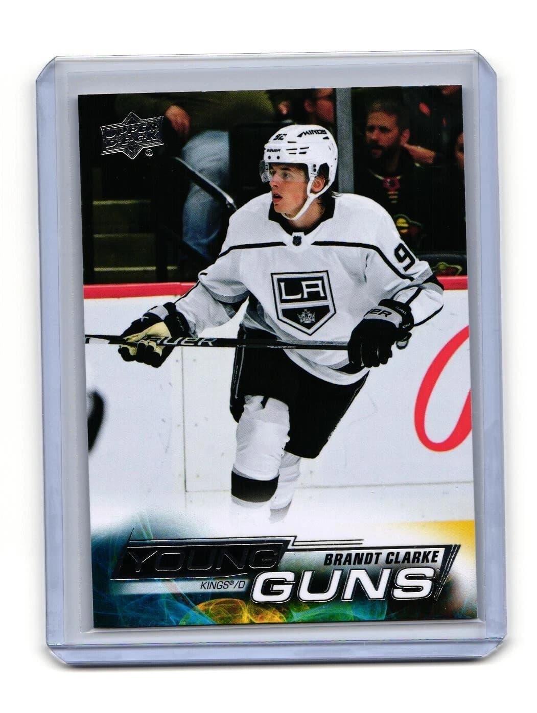 2022-23 Upper Deck Series 2 Hockey Young Guns Brandt Clarke Rookie Card #470