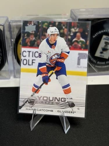 2025-26 Upper Deck Series 1 Hockey Young Guns Marc Gatcomb Rookie Card #231