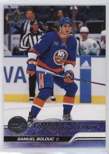 2023-24 Upper Deck Series 1 Hockey Young Guns Samuel Bolduc Rookie Card #209