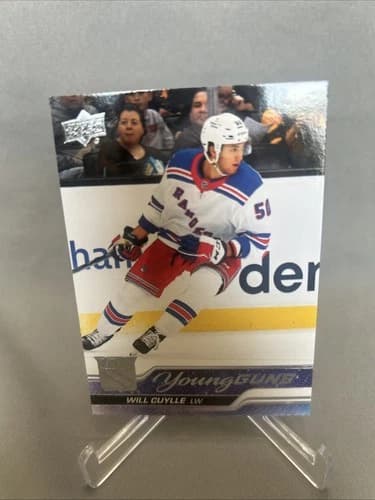 2023-24 Upper Deck Series 1 Hockey Young Guns Will Cuylle Rookie Card #213