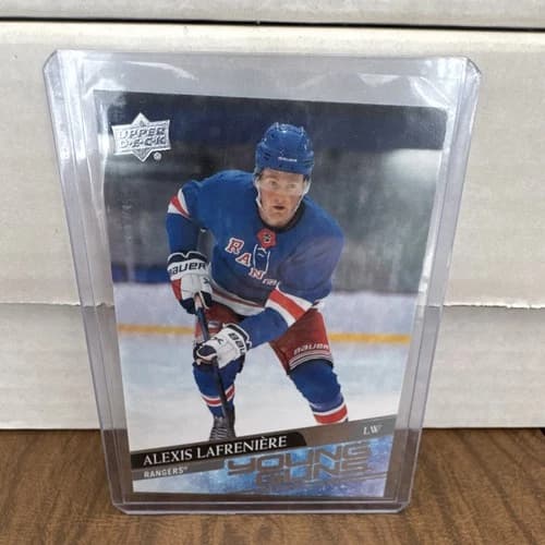 2020-21 Upper Deck Series 1 Hockey Young Guns Alexis Lafreniere Rookie Card #201