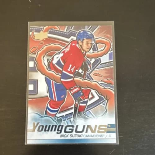 2019-20 Upper Deck Series 2 Hockey Young Guns Nick Suzuki Rookie Card #471