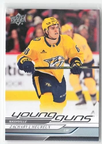 2024-25 Upper Deck Series 2 Hockey Young Guns Zachary L'Heureux Rookie Card #480