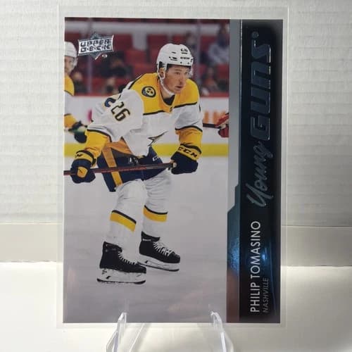 2021-22 Upper Deck Series 2 Hockey Young Guns Philip Tomasino Rookie Card #454