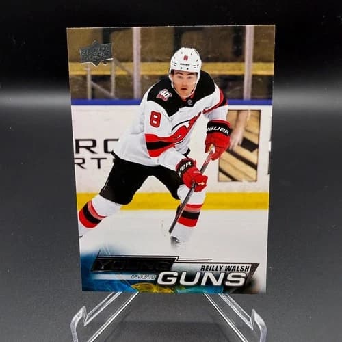 2022-23 Upper Deck Series 2 Hockey Young Guns Reilly Walsh Rookie Card #483
