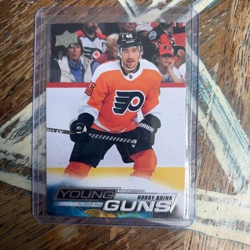 2022-23 Upper Deck Series 1 Hockey Young Guns Bobby Brink Rookie Card #227