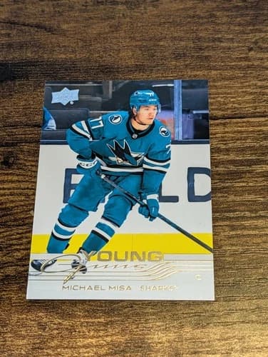 2025-26 Upper Deck Series 2 Hockey Young Guns Michael Misa Rookie Card #487