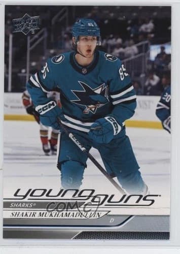 2024-25 Upper Deck Series 1 Hockey Young Guns Shakir Mukhamadullin Rookie Card #211