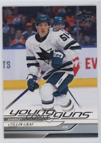 2024-25 Upper Deck Series 1 Hockey Young Guns Collin Graf Rookie Card #223