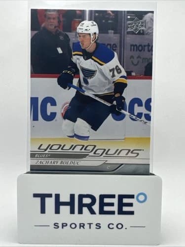 2024-25 Upper Deck Series 1 Hockey Young Guns Zachary Bolduc Rookie Card #201