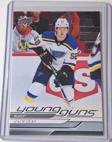 2024-25 Upper Deck Series 1 Hockey Young Guns Zach Dean Rookie Card #213