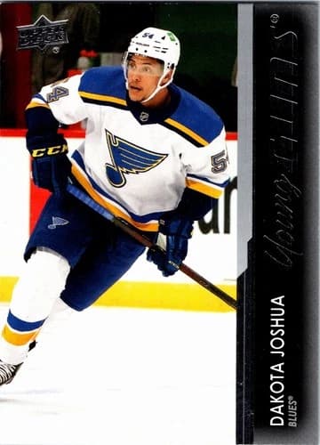 2021-22 Upper Deck Series 1 Hockey Young Guns Dakota Joshua Rookie Card #204