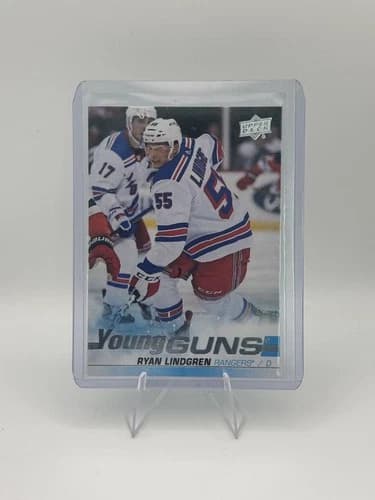 2019-20 Upper Deck Series 2 Hockey Young Guns Ryan Lindgren Rookie Card #459