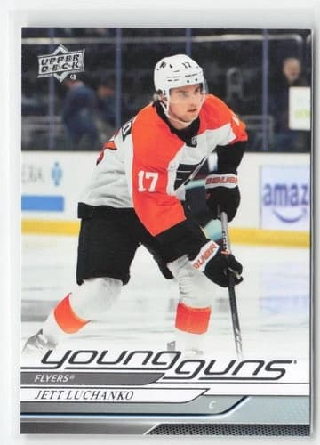 2024-25 Upper Deck Series 2 Hockey Young Guns Jett Luchanko Rookie Card #484