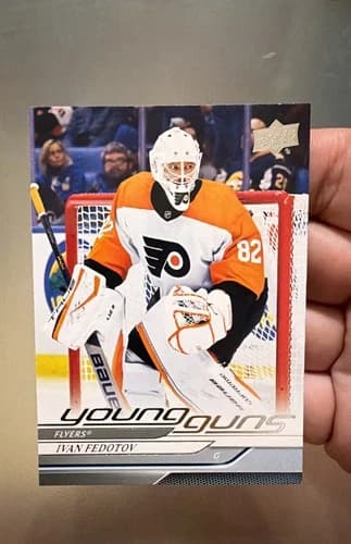 2024-25 Upper Deck Series 1 Hockey Young Guns Ivan Fedotov Rookie Card #220