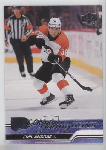 2023-24 Upper Deck Series 2 Hockey Young Guns Emil Andrae Rookie Card #466