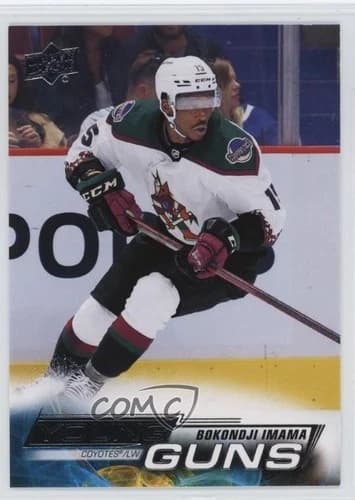 2022-23 Upper Deck Series 2 Hockey Young Guns Bokondji Imama Rookie Card #463
