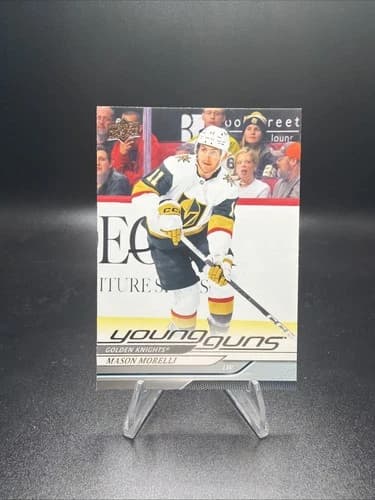 2024-25 Upper Deck Series 1 Hockey Young Guns Mason Morelli Rookie Card #205
