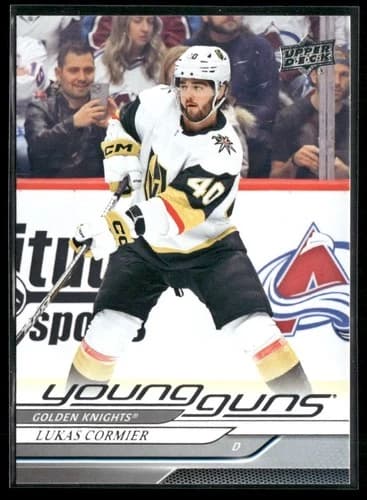 2024-25 Upper Deck Series 1 Hockey Young Guns Lukas Cormier Rookie Card #249
