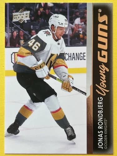 2021-22 Upper Deck Series 2 Hockey Young Guns Jonas Rondbjerg Rookie Card #460
