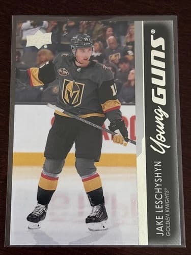 2021-22 Upper Deck Series 2 Hockey Young Guns Jake Leschyshyn Rookie Card #493