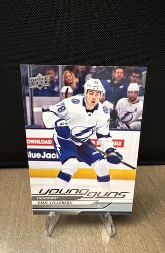 2024-25 Upper Deck Series 1 Hockey Young Guns Emil Lilleberg Rookie Card #241
