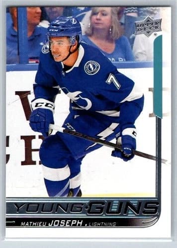 2018-19 Upper Deck Series 2 Hockey Young Guns Mathieu Joseph Rookie Card #483