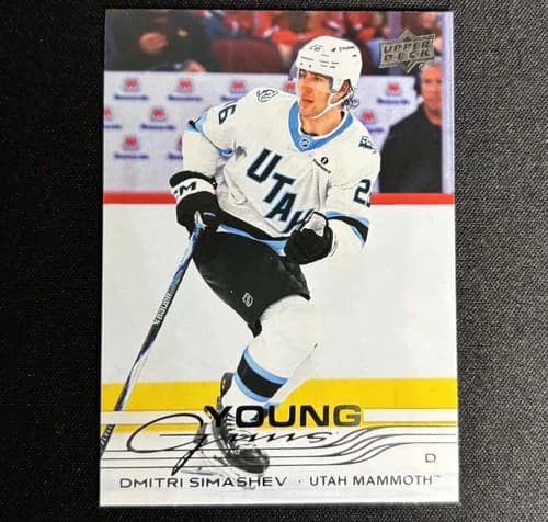 2025-26 Upper Deck Series 2 Hockey Young Guns Dmitri Simashev Rookie Card #470