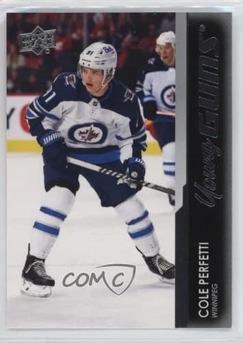 2021-22 Upper Deck Series 2 Hockey Young Guns Cole Perfetti Rookie Card #466